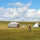 Tibetan Nomads and Tibetan Grassland